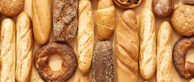 Table top view of food and beverages that will be top trends in 2023