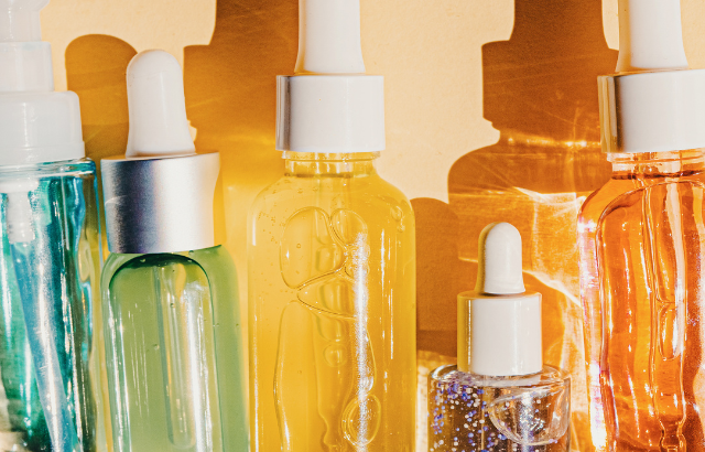 serum bottles