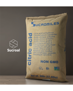 Citric Acid Anhydrous - Food & USP Grade (FCC, Kosher) - 50 lb bag