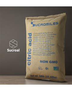 CITRIC ACID NONGMO SUC SA, FCC Food USP Grade, Crystal, Supersack
