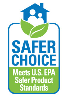 logo that reads, safer choice. Meets U.S EPA Safer Product Standards