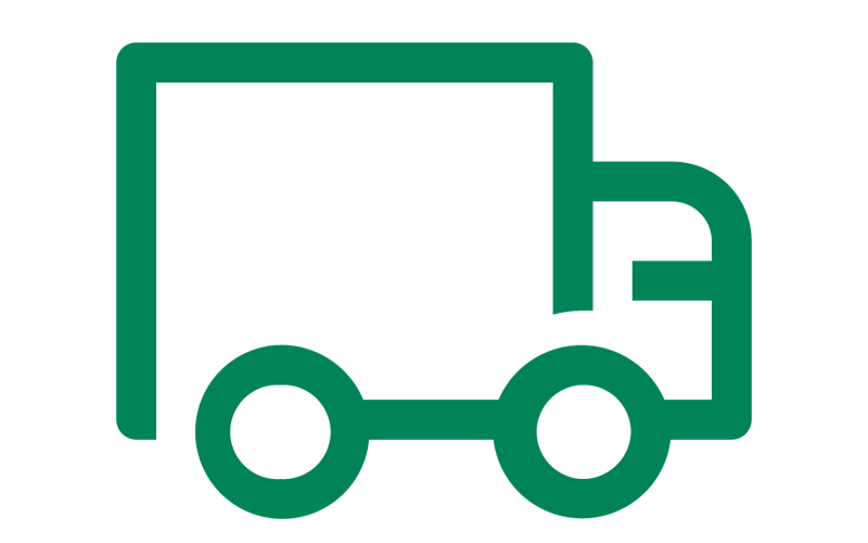 chemical packaging and delivery truck