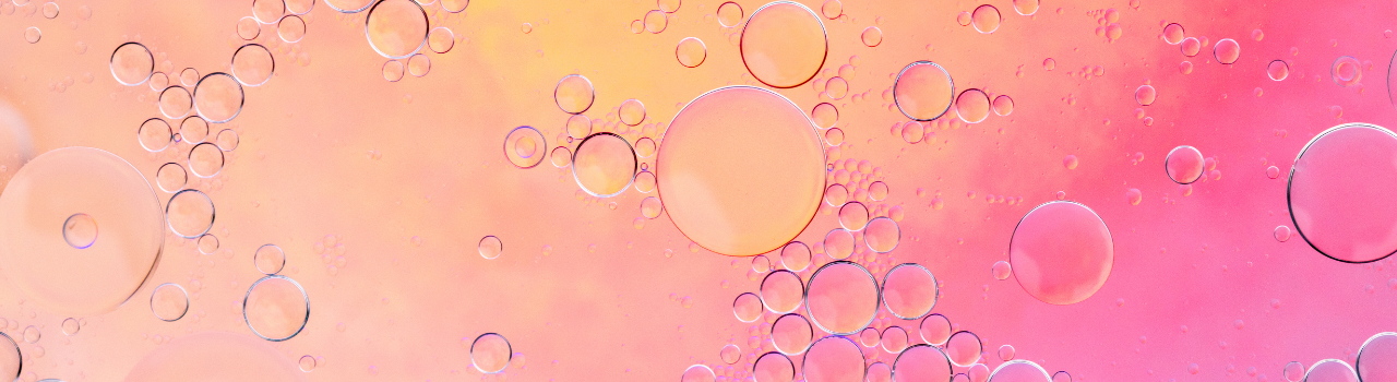 Colorful background with bubbles