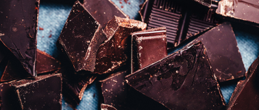 Crushed chocolate bars
