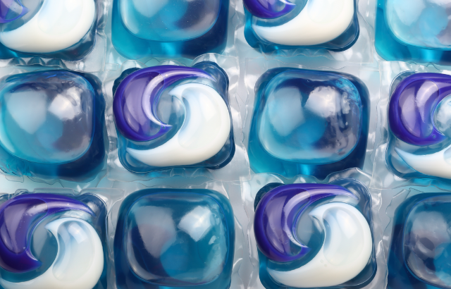 liquid laundry pods