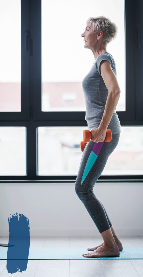 Senior fitness and digestive health and wellness
