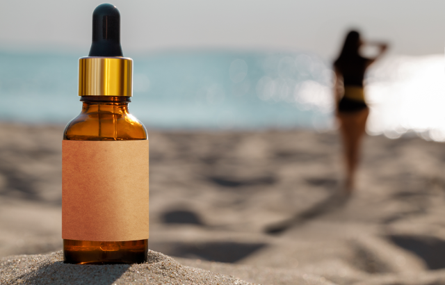 oil based sun protection serum